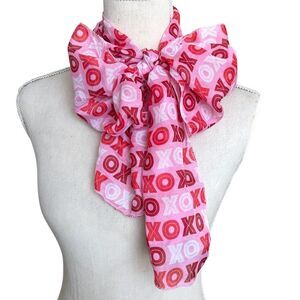 Black Mesh Long Scarf Headscarf Wrap